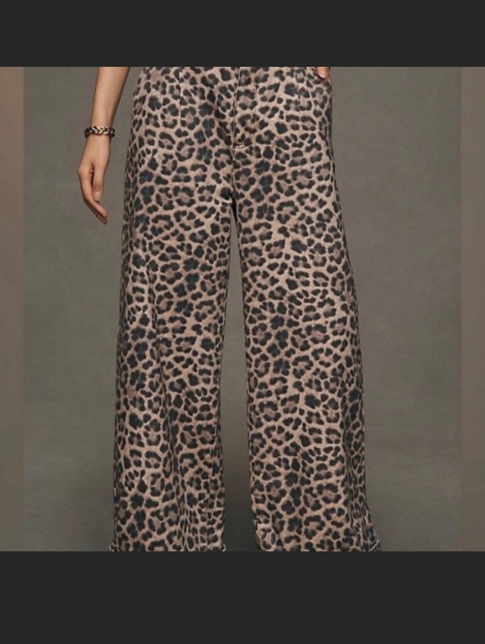 Pilcro Animal Print Jeans * NWOT *Size 32 (No Size Tag) - Picture 3 of 4